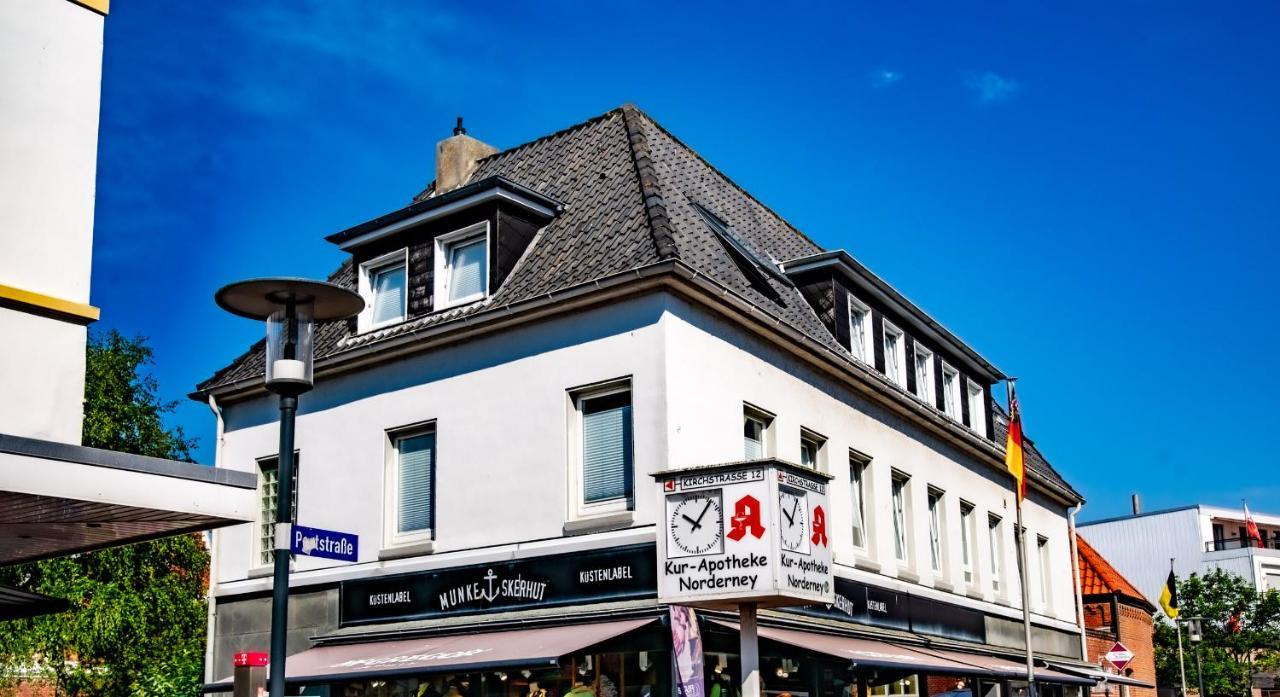 Westwind Im Haus Portscher Norderney Bagian luar foto