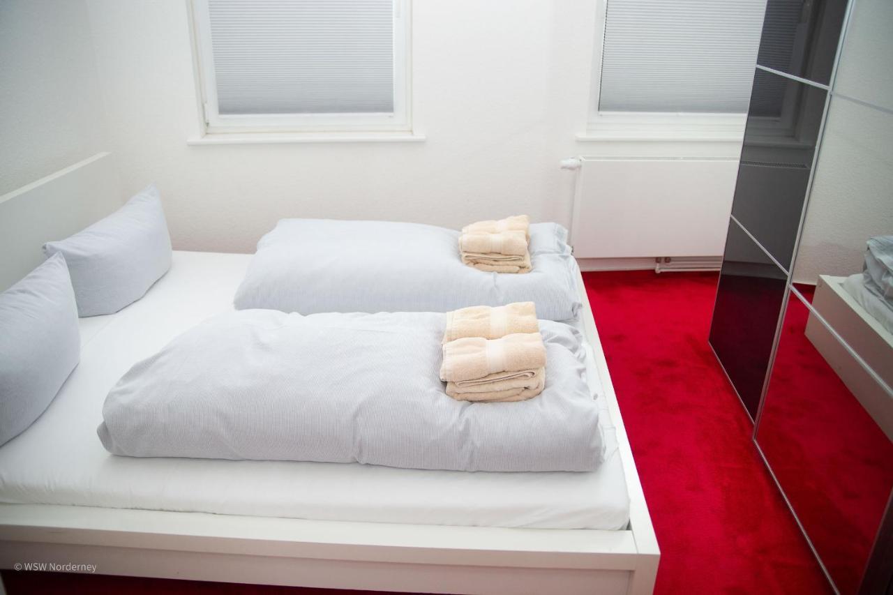 Westwind Im Haus Portscher Norderney Bagian luar foto